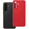 Oem Dėklas na Samsung A27 Silicone Mag Cover zgodne su MagSafe (camera protection) raudona
