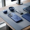 Dėklas na Samsung A37 Forcell F-Protect Shadow Stand Premium zgodne su MagSafe tamsiai mėlyna 0INT