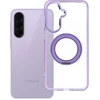 Oem Dėklas na Samsung A37 Frame Circle Stand zgodne su MagSafe violetinė