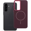 Oem Dėklas na Samsung A37 Frame Mag Cover zgodne su MagSafe violetinė