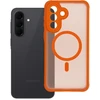 Oem Dėklas na Samsung A37 Full Matte Mag Cover zgodne su MagSafe oranžinė