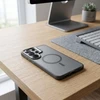 Dėklas na Samsung A57 Forcell F-Protect Shadow Stand Premium zgodne su MagSafe pilka 0INT