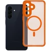 Oem Dėklas na Samsung A57 Full Matte Mag Cover zgodne su MagSafe oranžinė