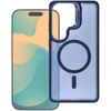 Dėklas na Samsung S26 Forcell F-Protect Shadow Stand Premium zgodne su MagSafe tamsiai mėlyna 0INT