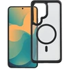 Dėklas na Samsung S26 Forcell F-Protect Smoke Hybrid Premium Lite zgodne su MagSafe juoda 0INT
