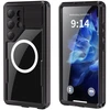 Oem Dėklas na Samsung S26 ULTRA wodoodporne Shellbox Mars su metalowym ringiem juoda