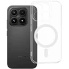 Oem „Xiaomi 17“ skaidrus dėklas, 2 mm „Mag“ dangtelis, suderinamas su „MagSafe“ (fotoaparato apsauga), skaidrus