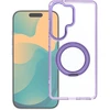 Oem Dėklas na Xiaomi Redmi 17 4G / 5G Frame Circle Stand zgodne su MagSafe violetinė
