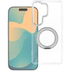 Oem Dėklas na Xiaomi Redmi 17 4G / 5G Frame Circle Stand zgodne su MagSafe transparentne