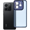 Greengo Oem VARIETE dėklas skirtas Xiaomi Redmi Note 14 4G (GLOBAL - 164,84mm x 78,15mm x 8,16mm) mėlynos spalvos