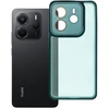 Oem VARIETE dėklas skirtas Xiaomi Redmi Note 14 4G (GLOBAL - 164,84mm x 78,15mm x 8,16mm) žalios spalvos