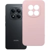 Oem Dėklas, skirtas Xiaomi Redmi Note 15 PRO 5G,Silikono 2mm (kameros apsauga), pudrinės rožinės spalvos