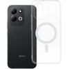 Oem Dėklas Xiaomi Redmi Note 17 4G / 5G Clear Case 2 mm Mag Cover suderinamas su MagSafe (kameros apsauga) permatomas