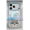 Dėklas NIMMY case BIG EYED LYING Sidabrinis SHADED CAT compatible with MagSafe for IPHONE 18 Pro/17 Pro juodas