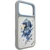Dėklas NIMMY case EAGLE compatible with MagSafe for IPHONE 18 Pro Max/17 Pro Max pilkas