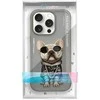 Nimmy Apple iPhone 16 Pro Max 6.9" dėklas telefonui pilkos spalvos Glasses Cool Dog