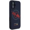 Dėklas Red Bull Raudona Bull Raudona Bull HC Silicone ORBR20 Logo Raudona Lining Apple iPhone 16 MagSafe granatų spalvos