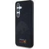 Dėklas Red Bull Raudona Bull Raudonas BULL futerał do Samsung Galaxy S25 RBHMS25S24PUBUFV (Magnetic Meshed PU W/ Debossed Bull) mėlynos spalvos