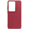 Oem Dėklas na Samsung S26 ULTRA Frame Mag Cover zgodne su MagSafe magenta
