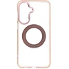 Oem Dėklas Samsung A37 Frame Circle Stand, suderinamas su MagSafe, auksinis