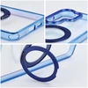 Oem Dėklas Samsung A57 Frame Circle Stand suderinamas su MagSafe tamsiai mėlynas