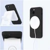 Dėklas Silicone Mag Cover (MagSafe) skirtas Samsung A276 A27 5G juodas