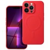 Oem Dėklas na Samsung A27 Silicone Mag Cover zgodne su MagSafe (camera protection) raudona