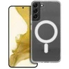 Samsung A27 skaidrus dėtuvės dangtelis (MID), suderinamas su „MagSafe“ ir permatomas dėklas