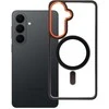 Oem Dėklas na Samsung S26 PLUS Color Edge Mag Cover zgodne su MagSafe juoda auksinė