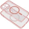 Oem Dėklas na Samsung S26 PLUS Clear Mag Cover - Glitter (Str / Camera Protection) suderinamas su MagSafe blizgučiais