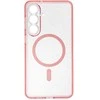 Oem Dėklas na Samsung S26 PLUS Clear Mag Cover - Glitter (Str / Camera Protection) suderinamas su MagSafe blizgučiais