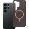 Oem Dėklas na Samsung S26 ULTRA Gentleman Mag Cover zgodne su MagSafe ruda