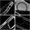 Oem Dėklas na Samsung A27 Drop Glue Colorful Ring Mag Cover zgodny su MagSafe juoda