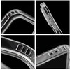 Oem Dėklas na Samsung A27 Drop Glue Colorful Ring Mag Cover zgodny su MagSafe balta