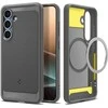 Spigen Rugged Armor Mag MagSafe Samsung Galaxy S25 – dėklas telefonui pilkos spalvos