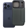 OEM atverčiamas dėklas iPhone 17 PRO / 18 PRO Razor Book, tamsi žalia