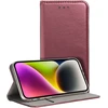 Dėklas Oem Flip case for Oppo Reno 16 PRO 5G Smart Magneto burgundy