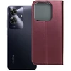 Dėklas Flip case for Realme NOTE 60 Smart Magneto burgundy