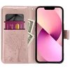 Dėklas su klapką na Samsung A27 Mezzo Book mandala złoto-rožinė