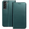 Dėklas su klapką na Samsung A27 Smart Magneto ciemnozielony