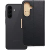 Oem Dėklas su klapką na Samsung A37 Fancy Book juoda-auksinė