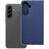 Dėklas Oem LUNA Book Carbon skirtas Samsung Galaxy A56 5G mėlynos spalvos