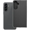 Dėklas Forcell Oem LUNA Book Carbon skirtas Samsung Galaxy A56 5G juodos spalvos
