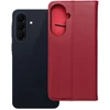 Oem Dėklas Samsung A57 5G Smart Pro Book, odinis, bordo spalvos