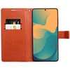 Oem Dėklas su klapką na Samsung A57 5G Mezzo Book koty ruda