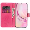 Oem Dėklas su klapką na Samsung S26 FE Mezzo Book łapacz snów magenta