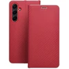 Oem Dėklas su klapką na Xiaomi Redmi 17 4G / 17 5G EU Luna Book Carbon raudona