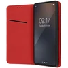 Oem Dėklas su klapką na Xiaomi Redmi 17C Smart Pro Book skórzane bordo spalvos