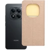 Oem Dėklas su klapką na Xiaomi Redmi NOTE 15 PRO 5G Luna Book Gold auksinė