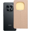 Oem Dėklas su klapką na Xiaomi Redmi NOTE 15 5G Luna Book Gold auksinė